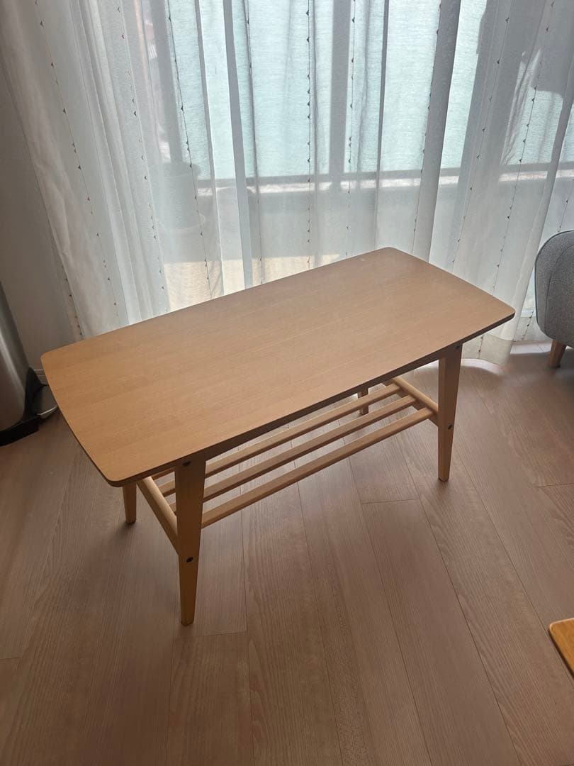 カリモク60 リビングテーブル　ピュアビーチ　直接のお引き取り大歓迎 横浜市より