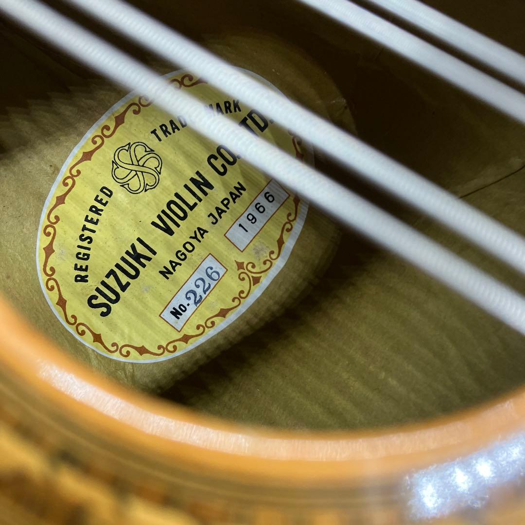 Suzuki マンドリン 1966年製 ケース付き　No.226 楽器 弦楽器