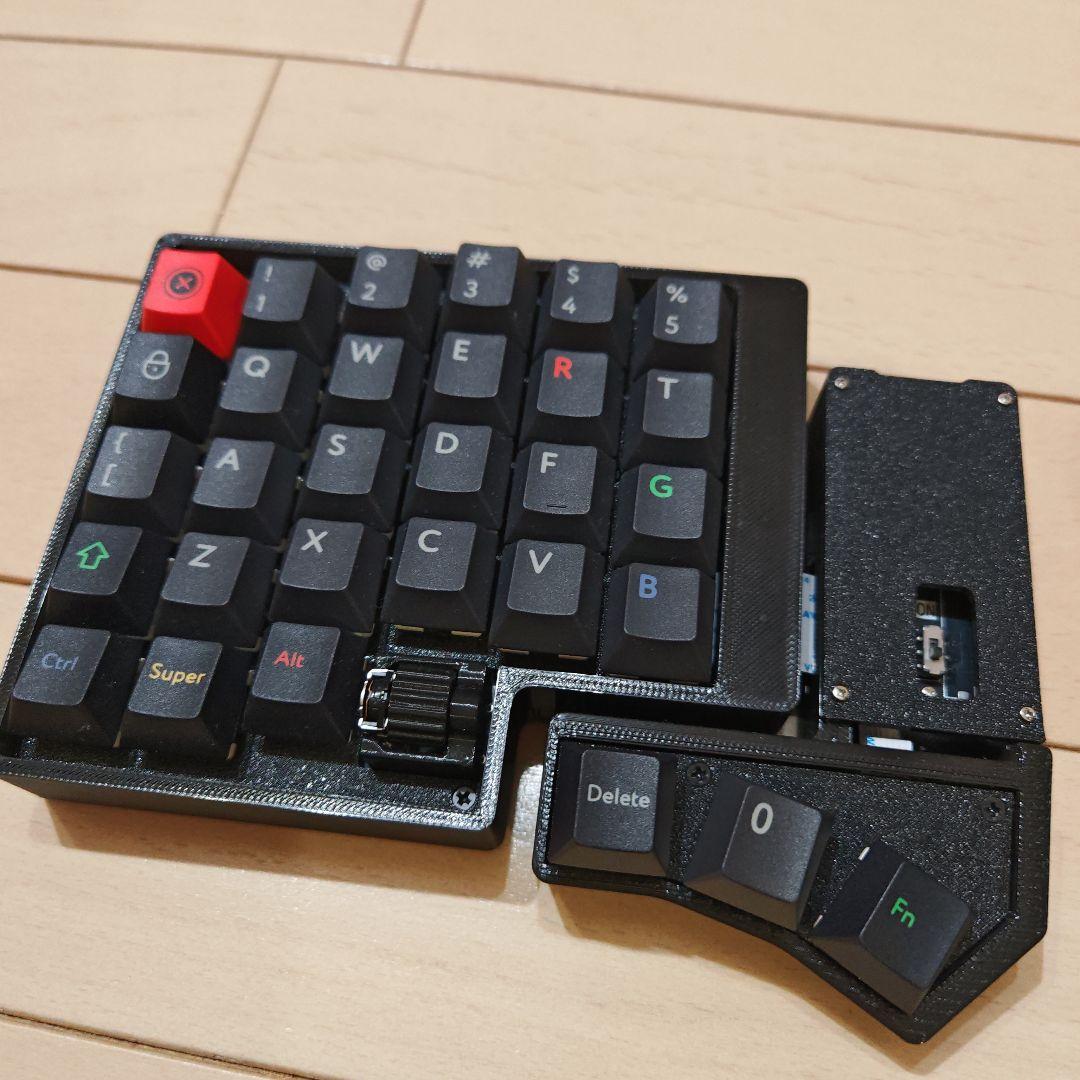 角度調整可能 CCK-BALLスプリットキーボード