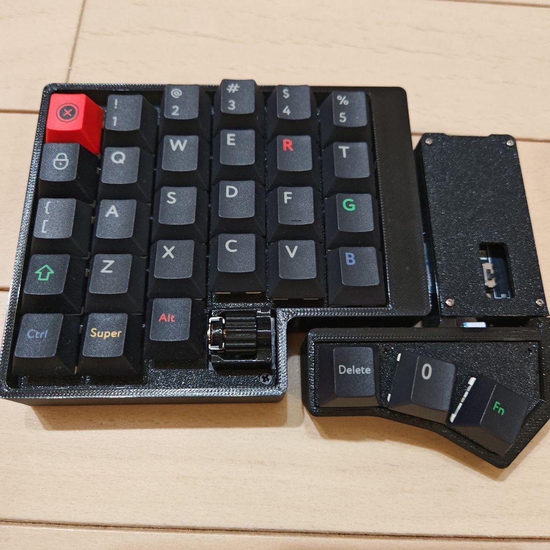 角度調整可能 CCK-BALLスプリットキーボード