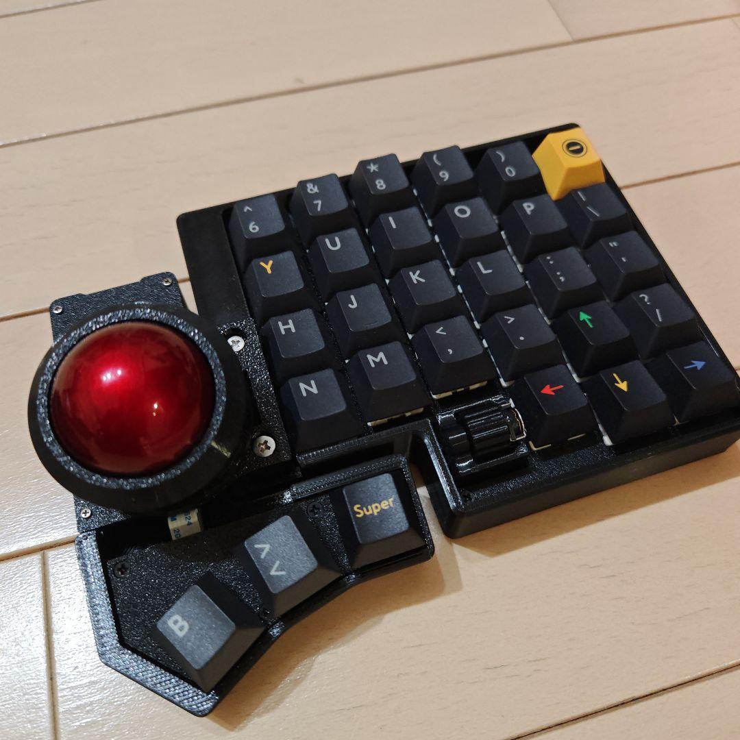 角度調整可能 CCK-BALLスプリットキーボード