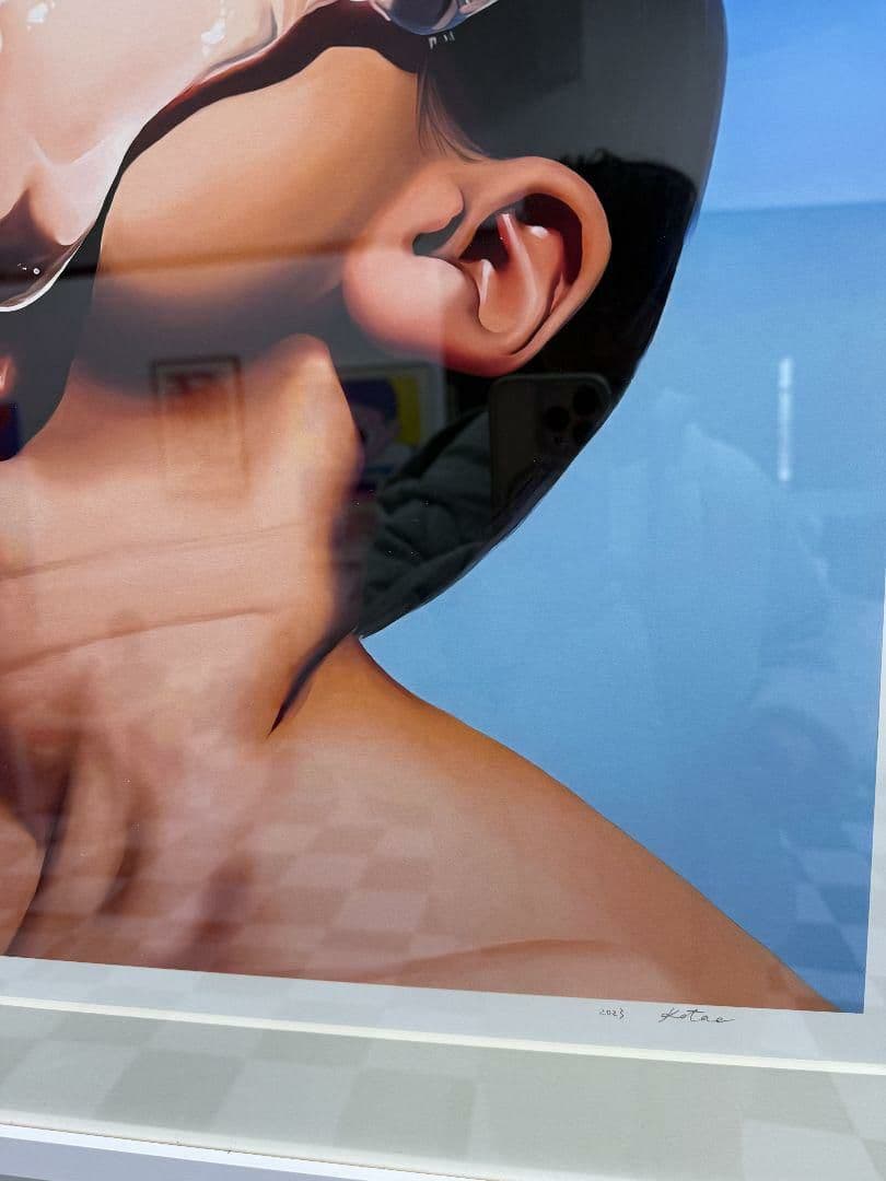 友沢こたお　シルクスクリーン　「slime CLXVI」