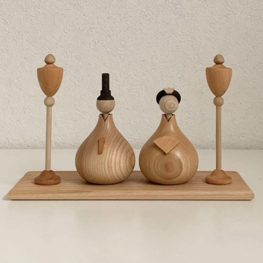 雛人形・ひな祭り Wooden Hina Dolls lemi toys