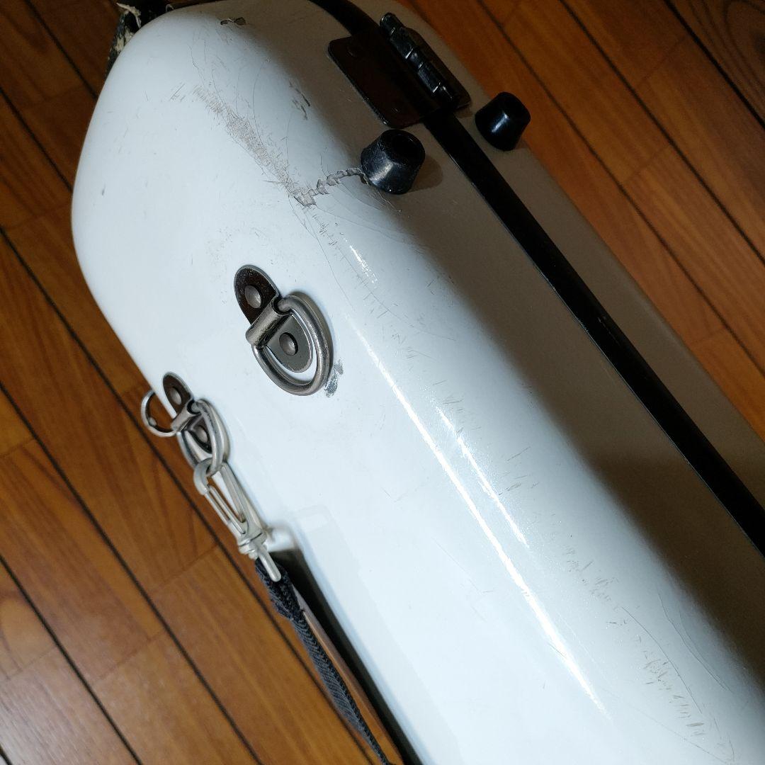 【ららみやん】C.C.SHINY トロンボーンケース ホワイト