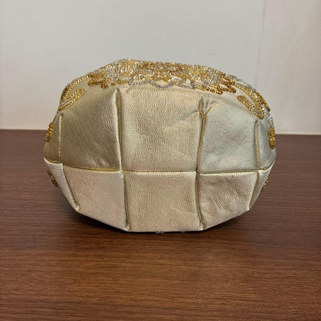 ビーズ刺繍バッグ