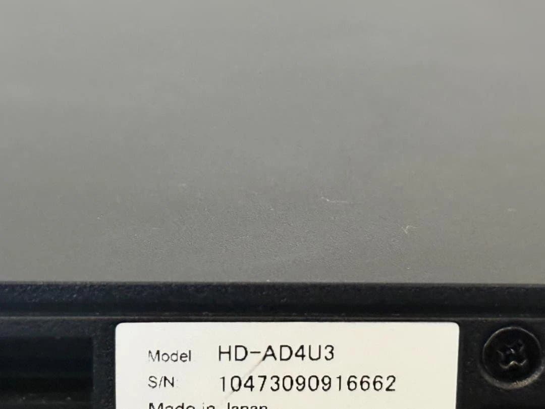 バッファロー 外付けハードディスク 4TB 662