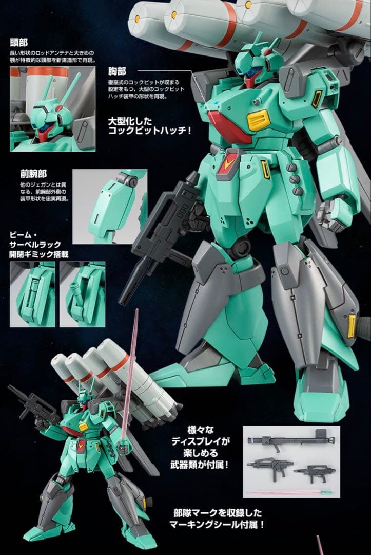 【新品未開封】ＨＧ プロト・スタークジェガン EWACジェガン デカール セット