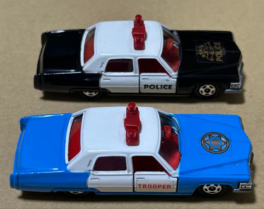 日本製 トミカ キャデラック ポリスカー 2台セット