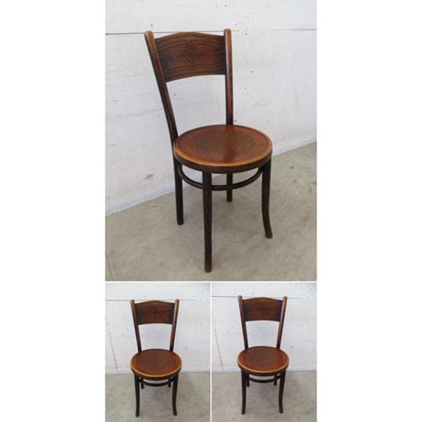 ロイズアンティークス■ミヒャエルトーネット■ベントウッドチェア■曲木■エンボス■