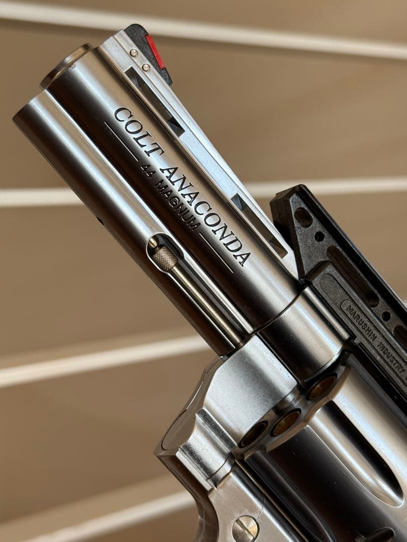 マルシン コルト アナコンダ マウントベース付き シルバー ガスガン リボルバー