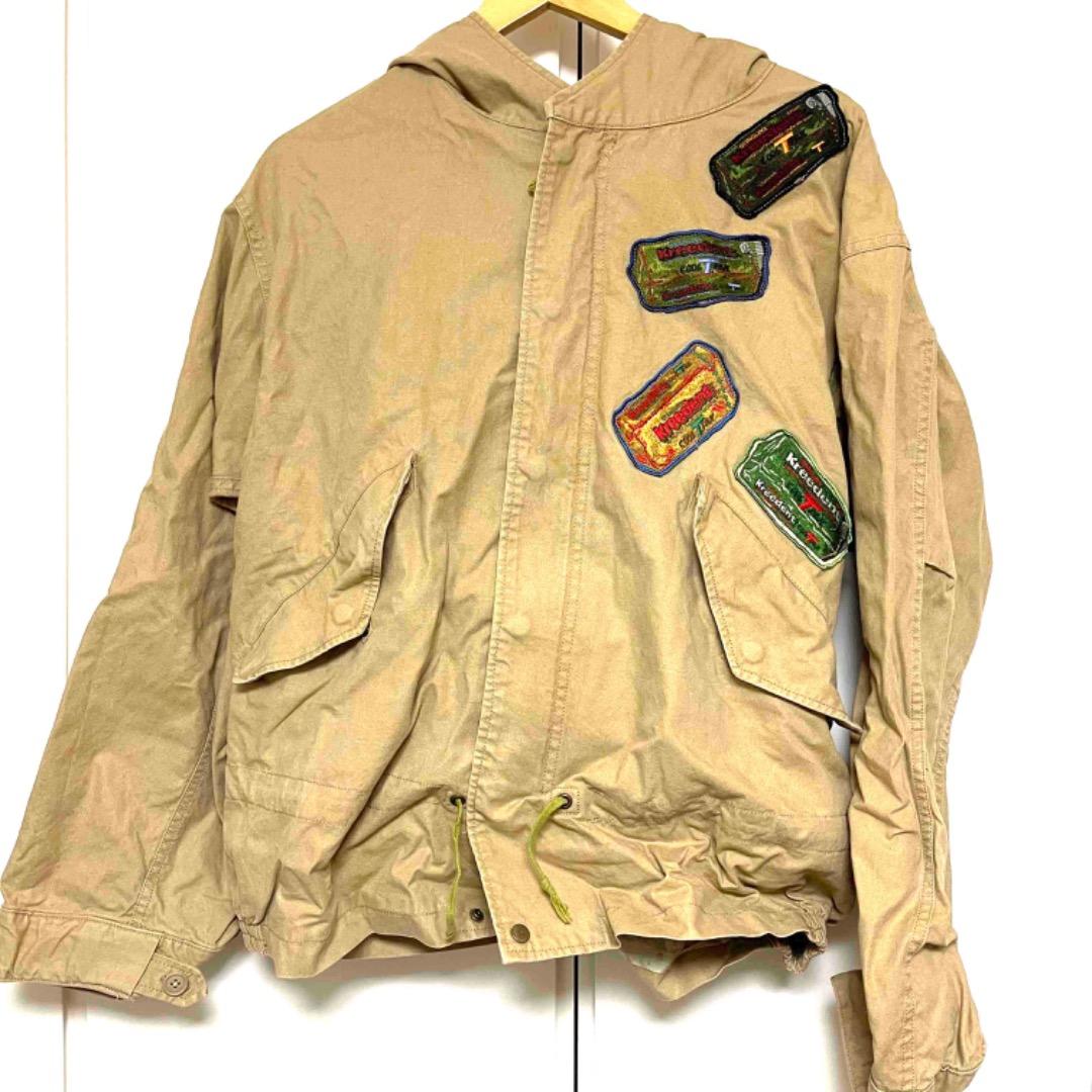 貴重 金子功時代 カールヘルム ガム柄 ゼッケン付き ジャンパー ジャケット