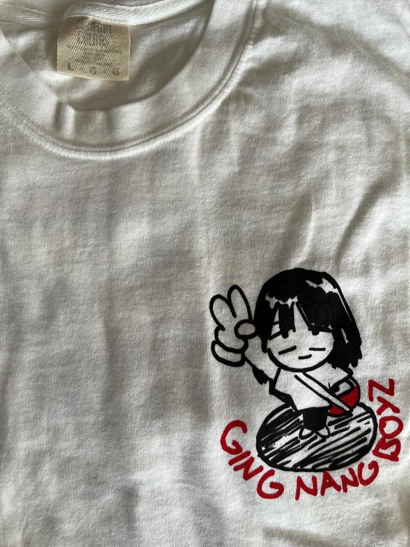 銀杏BOYZ ぶるぶる Tシャツ Bue Blue