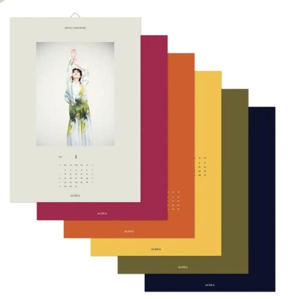 2024 中森明菜 カレンダー FC 限定品 壁掛け 12