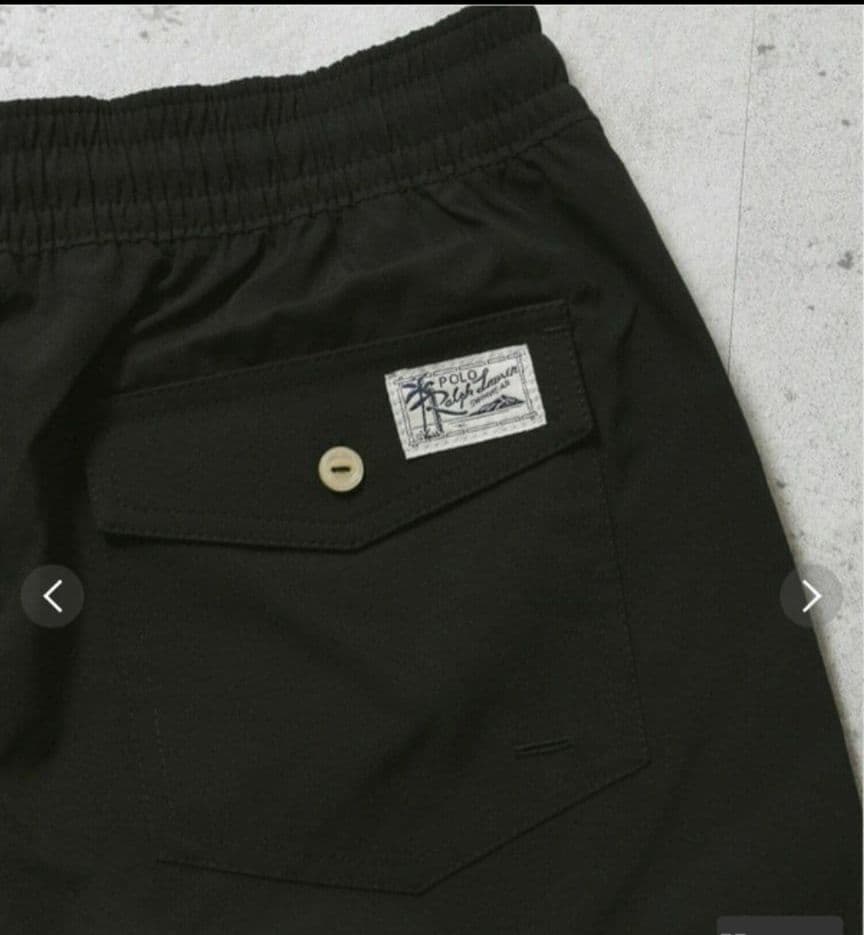【新品未使用】POLO RALPH LAUREN スイムショーツ 水着 ブラック