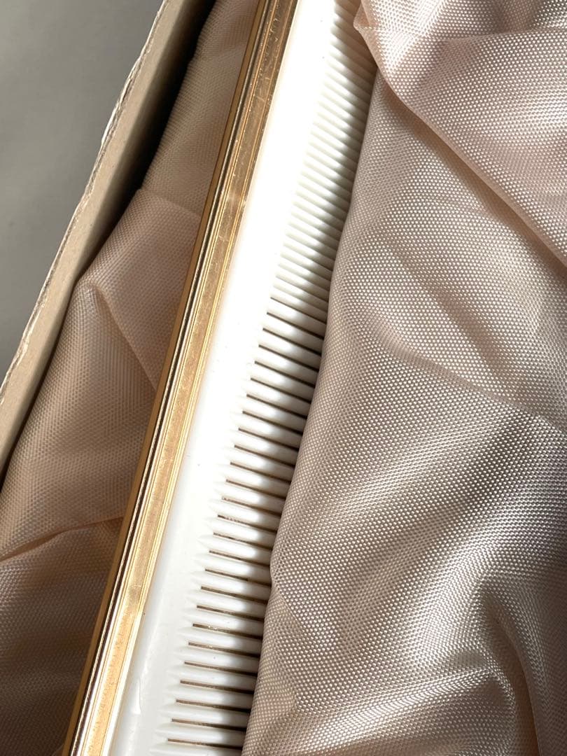 イギリス製 mascot 花柄 化粧台セット アンティーク ミラーブラシセット