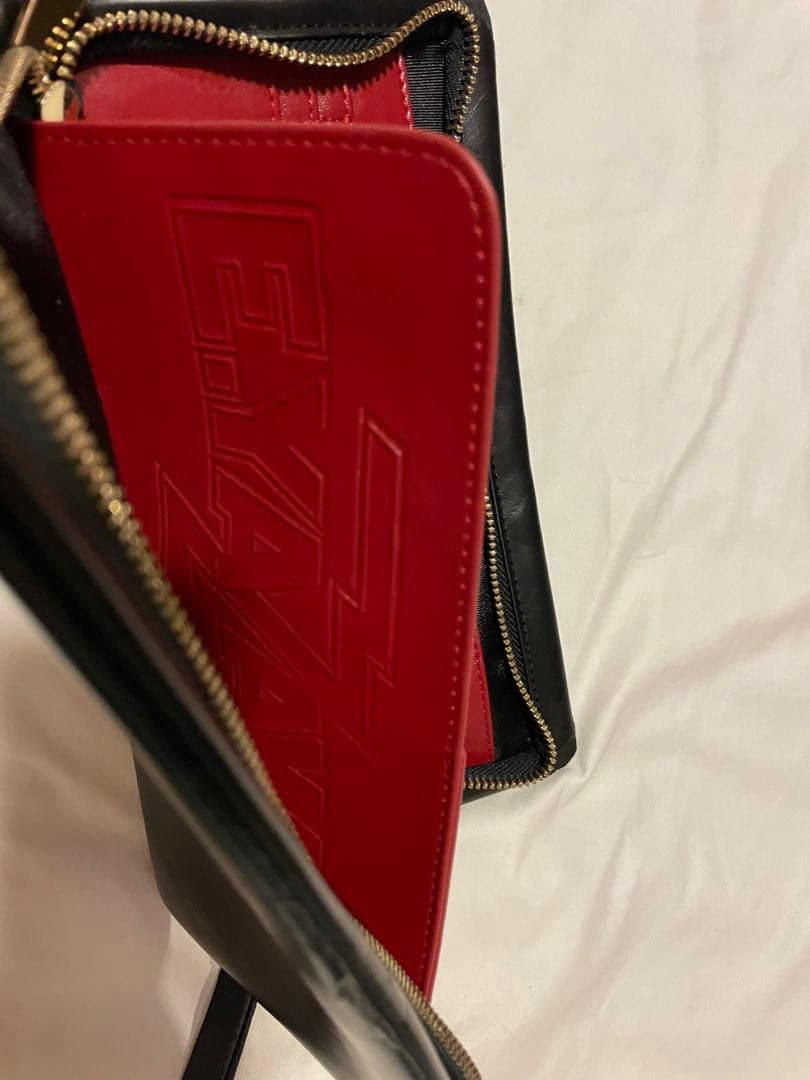 【特価】矢沢永吉 バッグレザー（ロゴ/羽ロゴ） クラッチバッグ