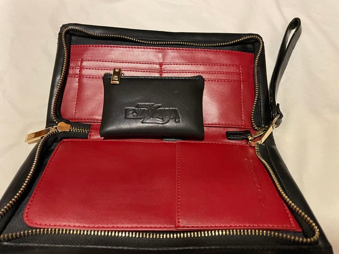 【特価】矢沢永吉 バッグレザー（ロゴ/羽ロゴ） クラッチバッグ