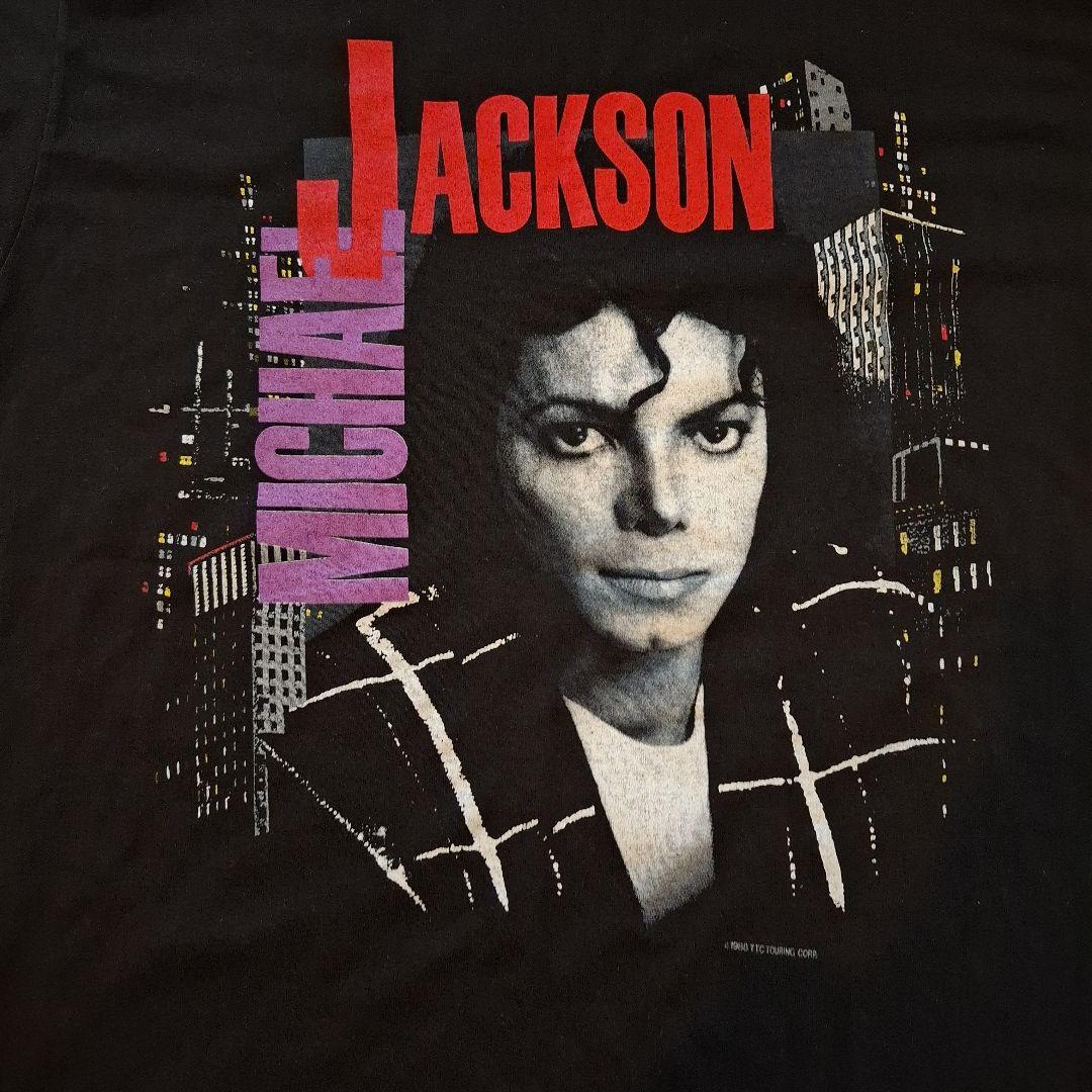 マイケル・ジャクソン バッドツアー88 Tシャツ