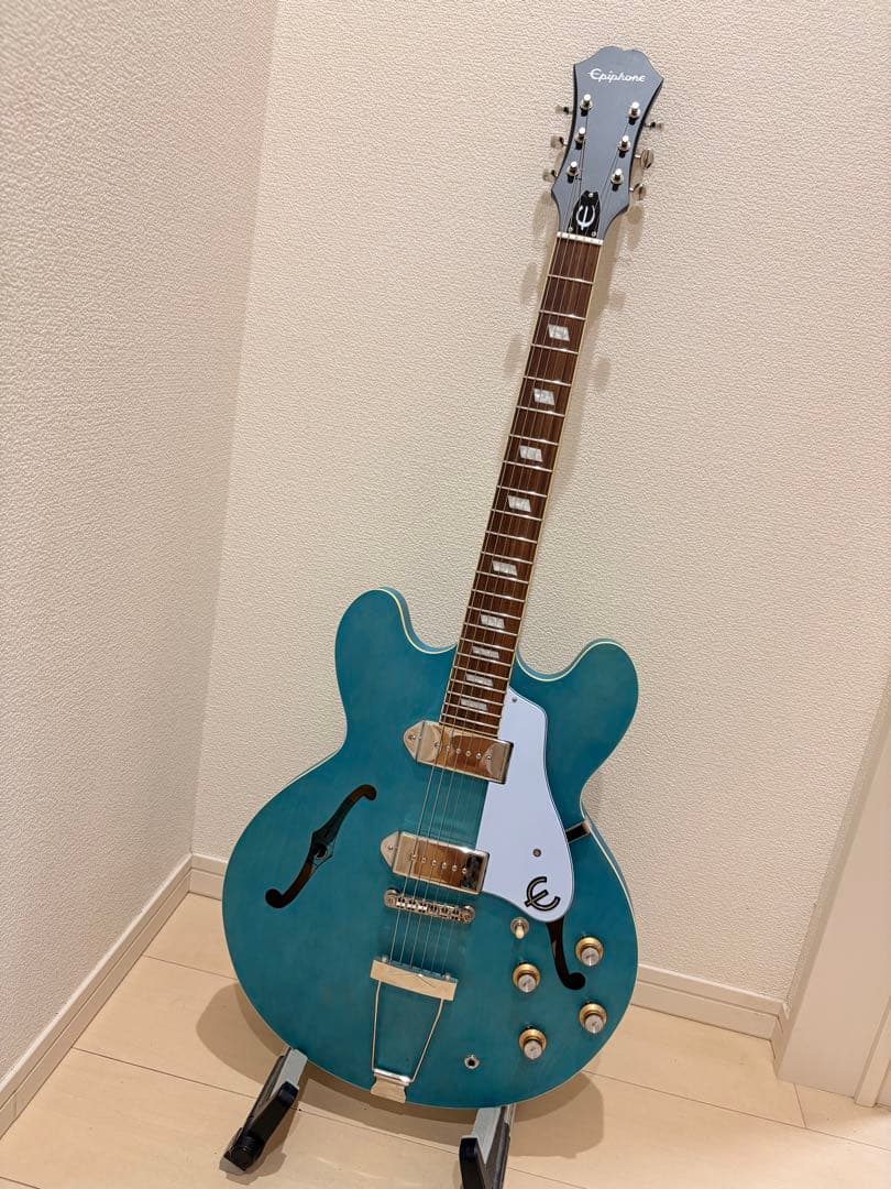 ギター Epiphone CASINO WORN BLUE DENIM