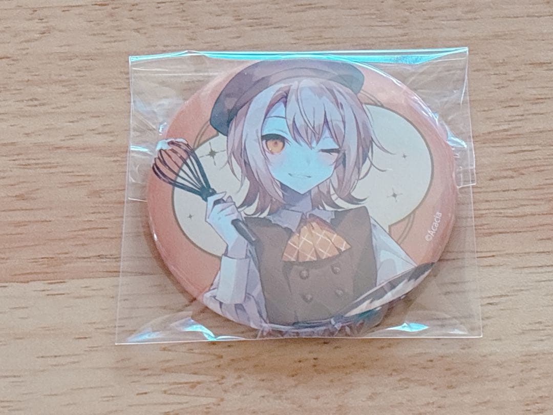 魔法少女ノ魔女裁判 まのさば 江ノ島コラボカフェ ５７ｍｍ缶バッジ