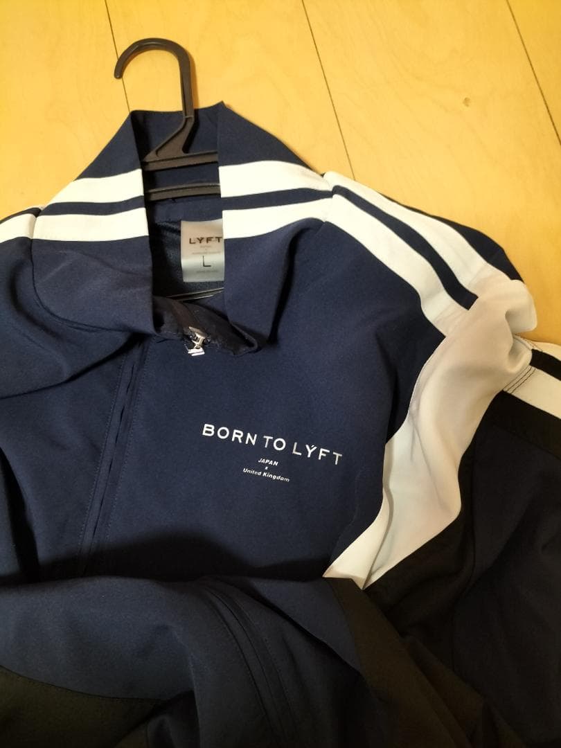 LYFT トラックスーツ Lサイズ ネイビー
