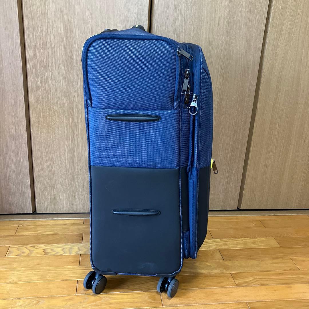 サムソナイトスーツケース81L(拡張時89L)ネイビー