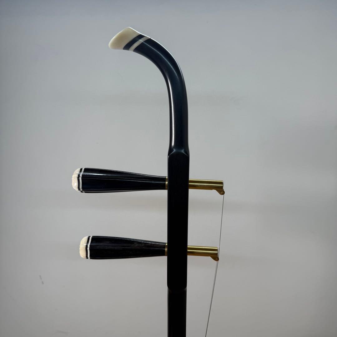 極上品　天華楽器　天華之韻　二胡　黒檀六角形
