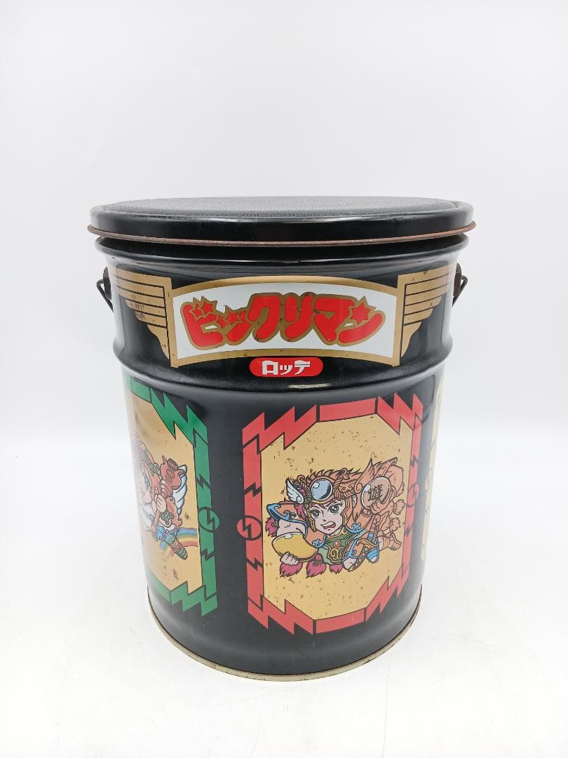 ビックリマン ペール缶いす 昭和レトロ ロッテ