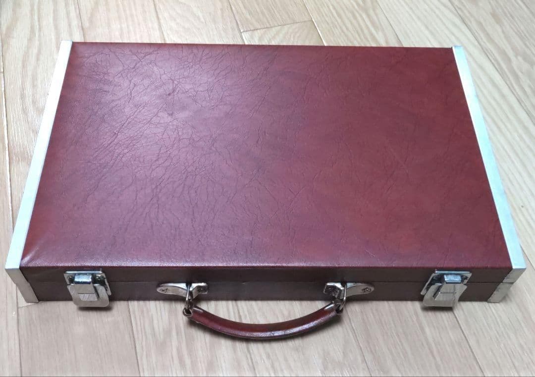 ★希少カラー★美品★ 麻王印 麻雀牌（スリートン青）