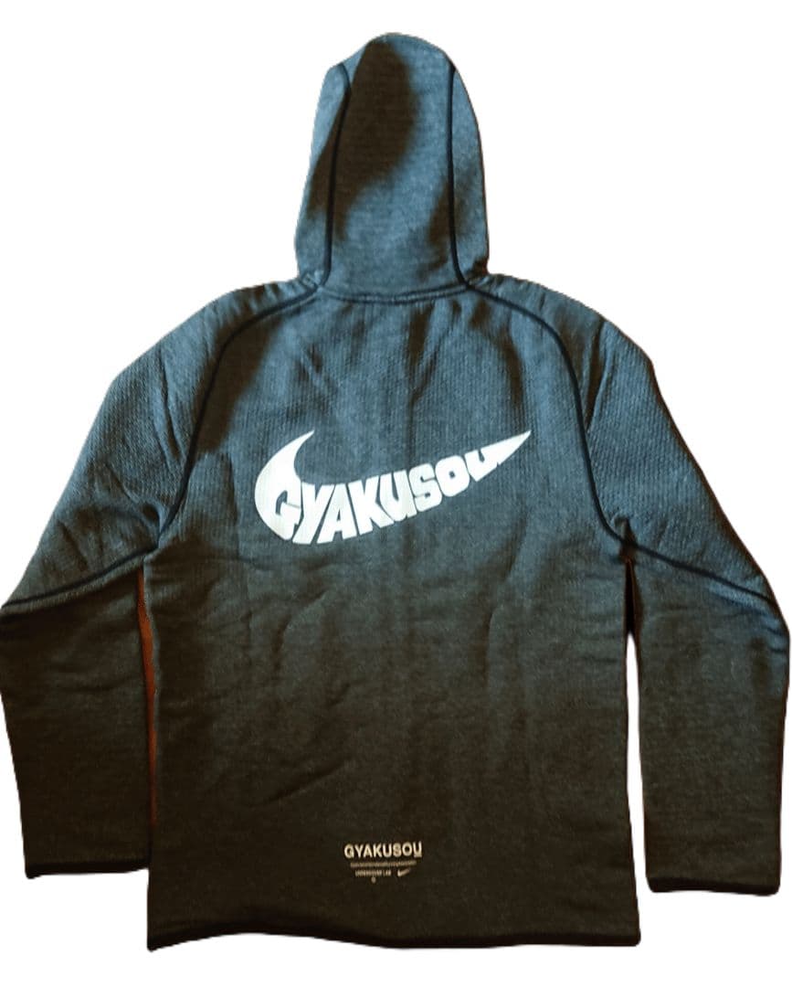 GYAKUSOU フルジップパーカー グレー NIKE アンダーカバー