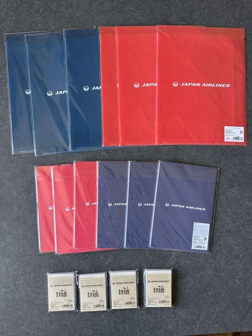 JAL クリアファイルセット 北欧デザイン