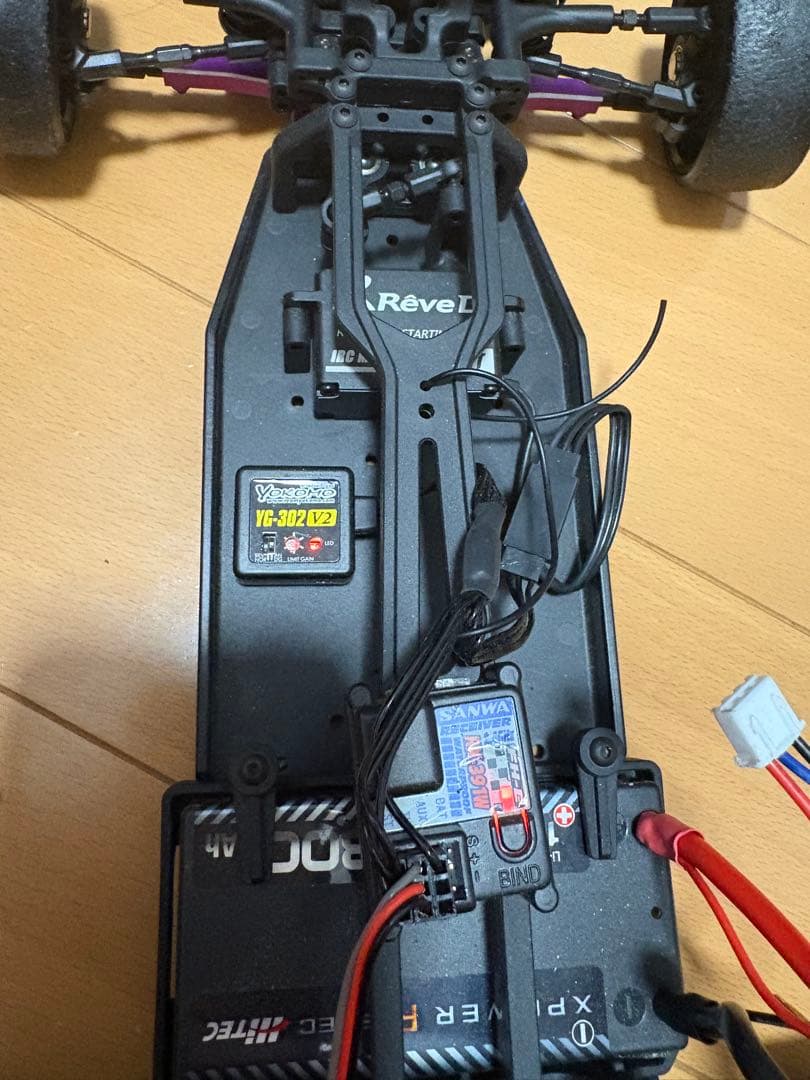 だ*ぶ様 ヨコモシャーシRD-2.0 、メカ、プロポ、おまけでスープラボディ付き