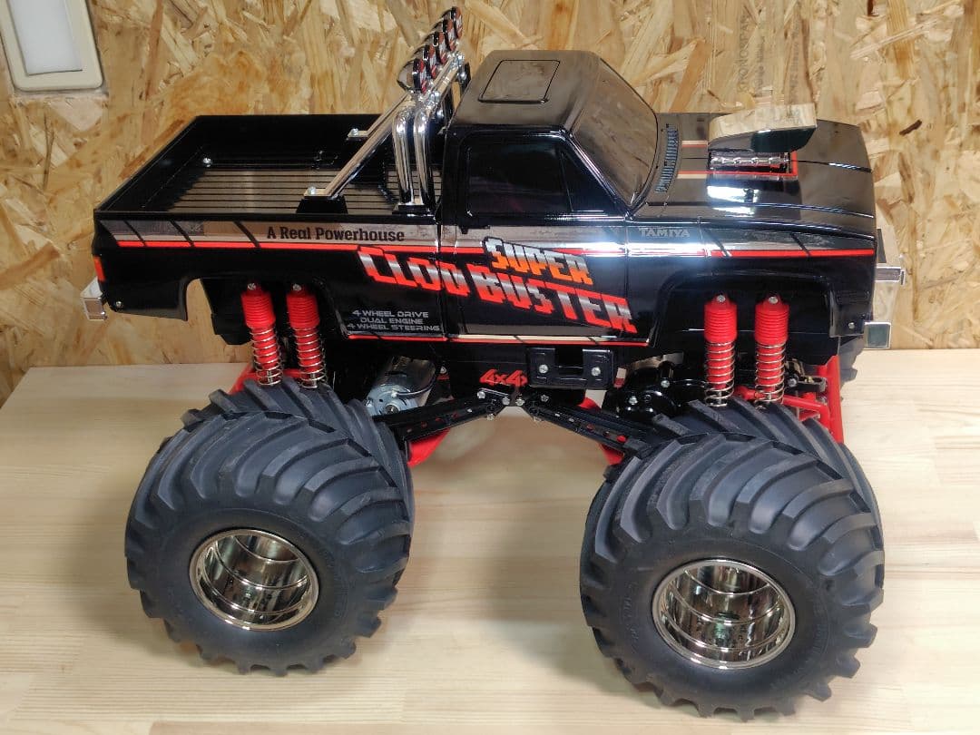 タミヤ スーパークラッドバスター ブラックエディション パール塗装済み 完成品