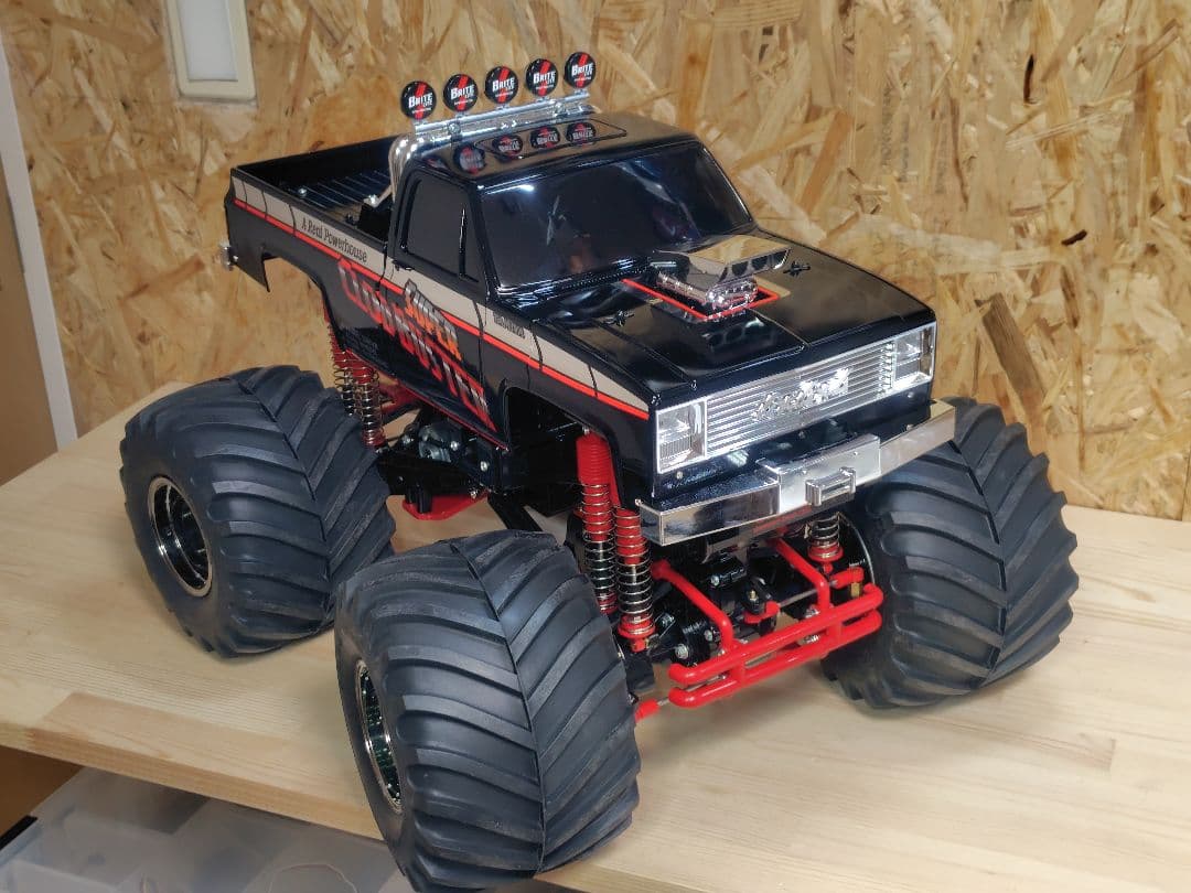 タミヤ スーパークラッドバスター ブラックエディション パール塗装済み 完成品