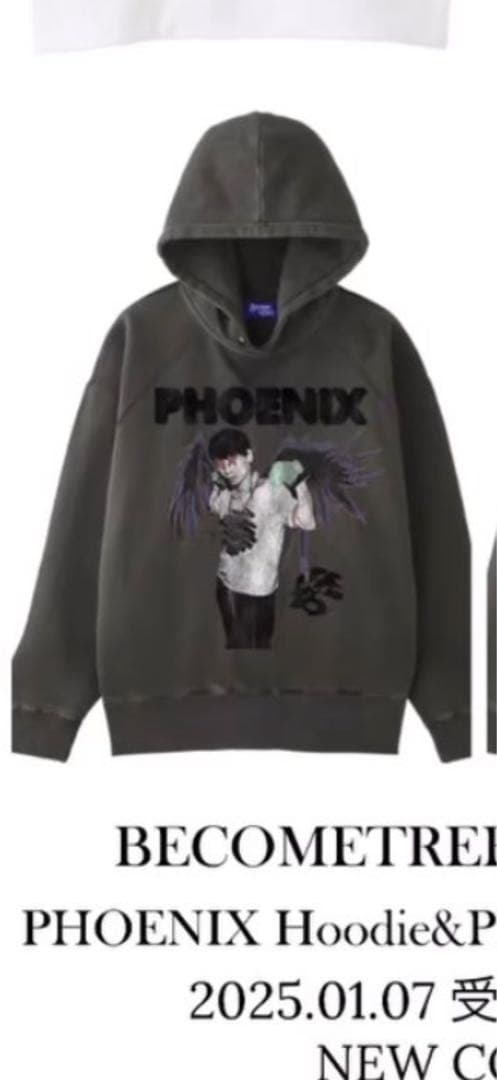 BECOMETREI PHOENIX Hoodie サイズ 2