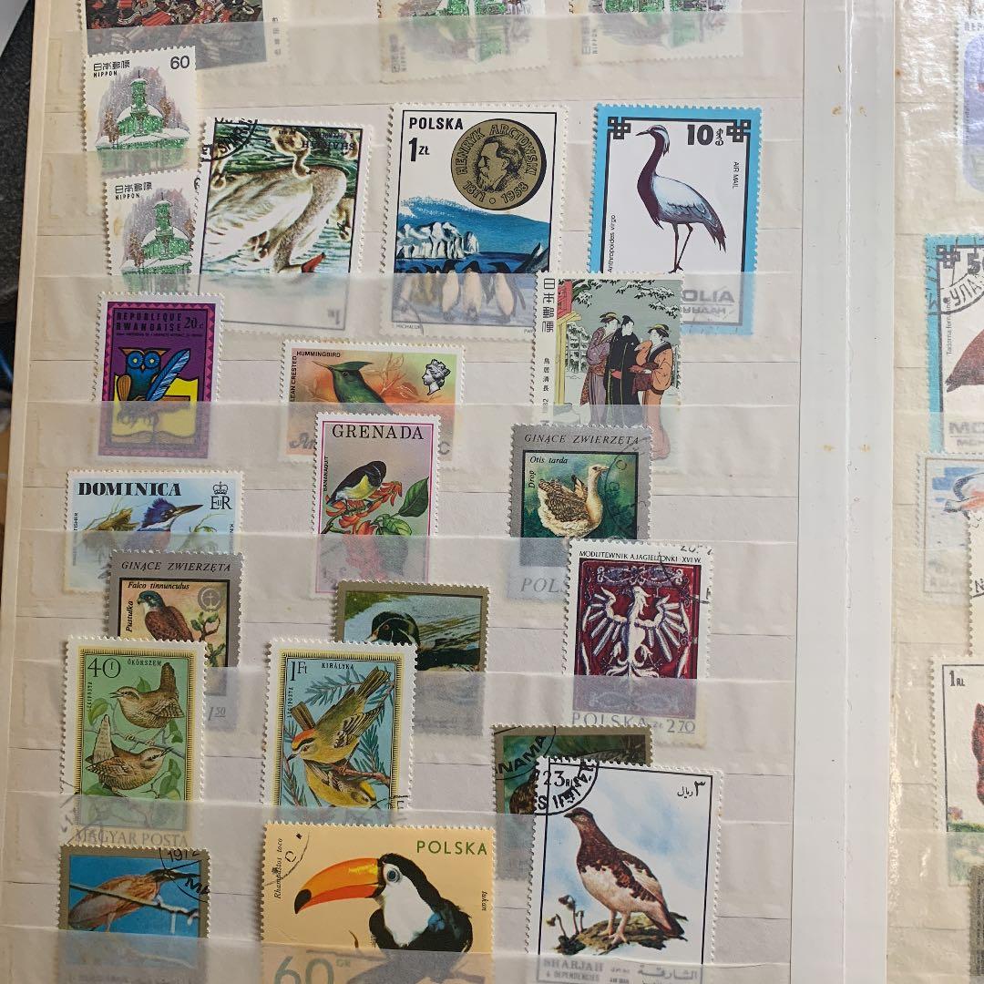 切手    国内、海外    使用済