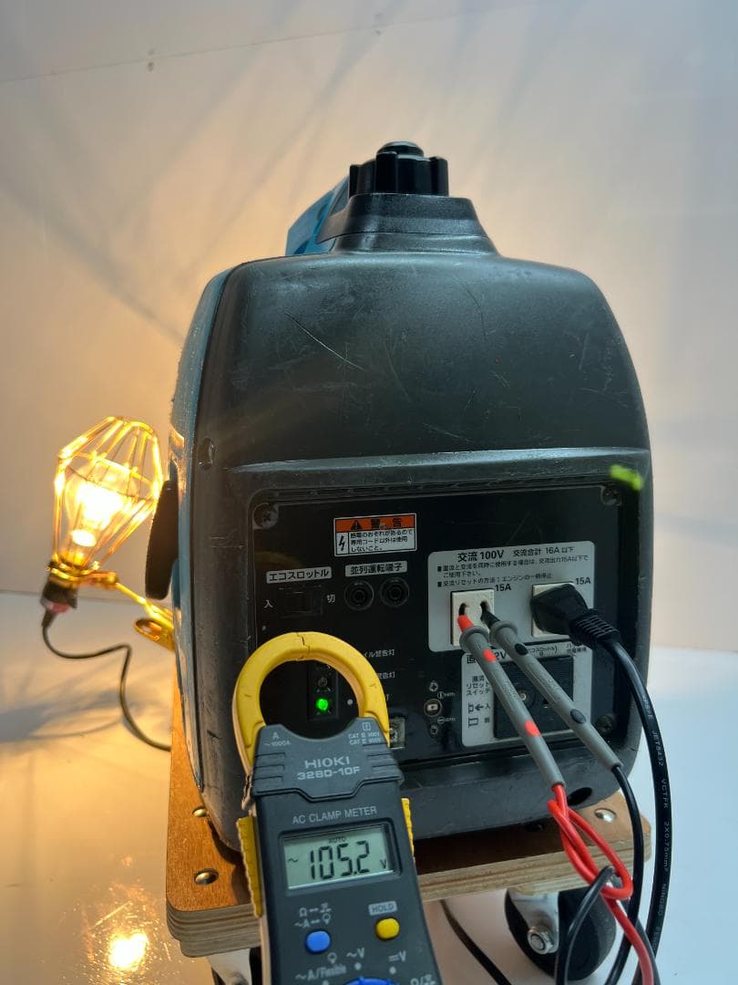 【動作良好・保証付】AIRMAN インバーター発電機 HP1600SV MAM2