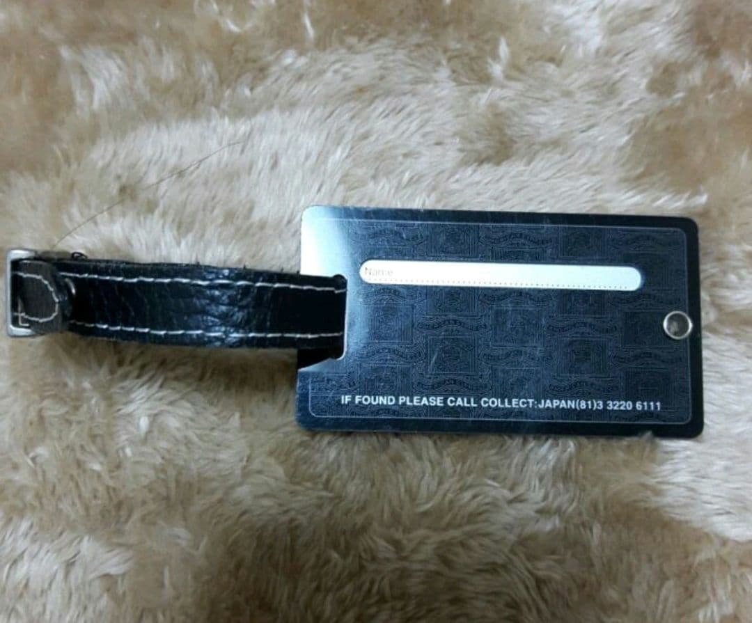 AMEX センチュリオン　ブラックカード■荷物用タグ