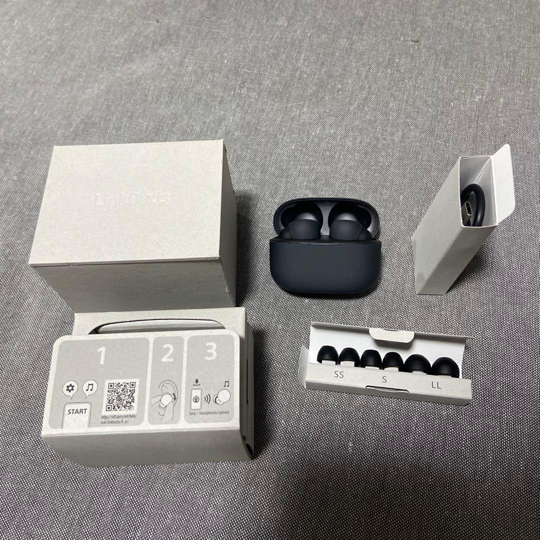 ほぼ未使用　SONY LinkBuds S WF-LS900N ブラック