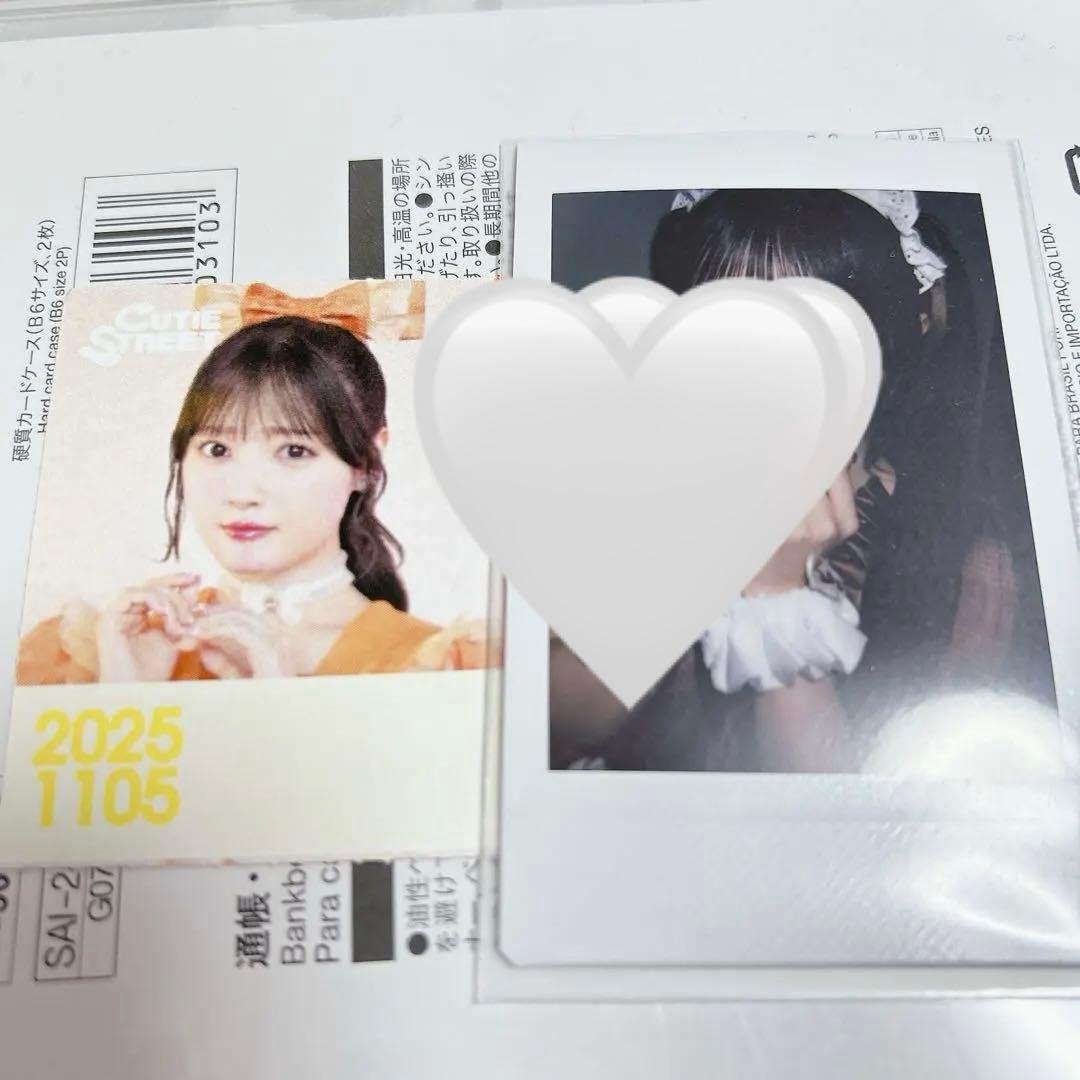 o*o様 川本笑瑠　古澤里紗生誕祭　チェキ