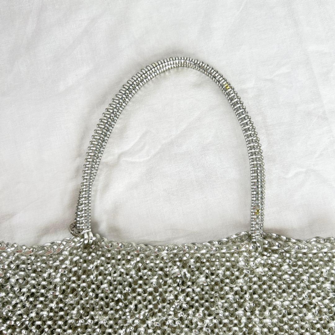 人気カラー　アンテプリマ　スタンダードスクエア　ラージ　シルバー　インナーバッグ