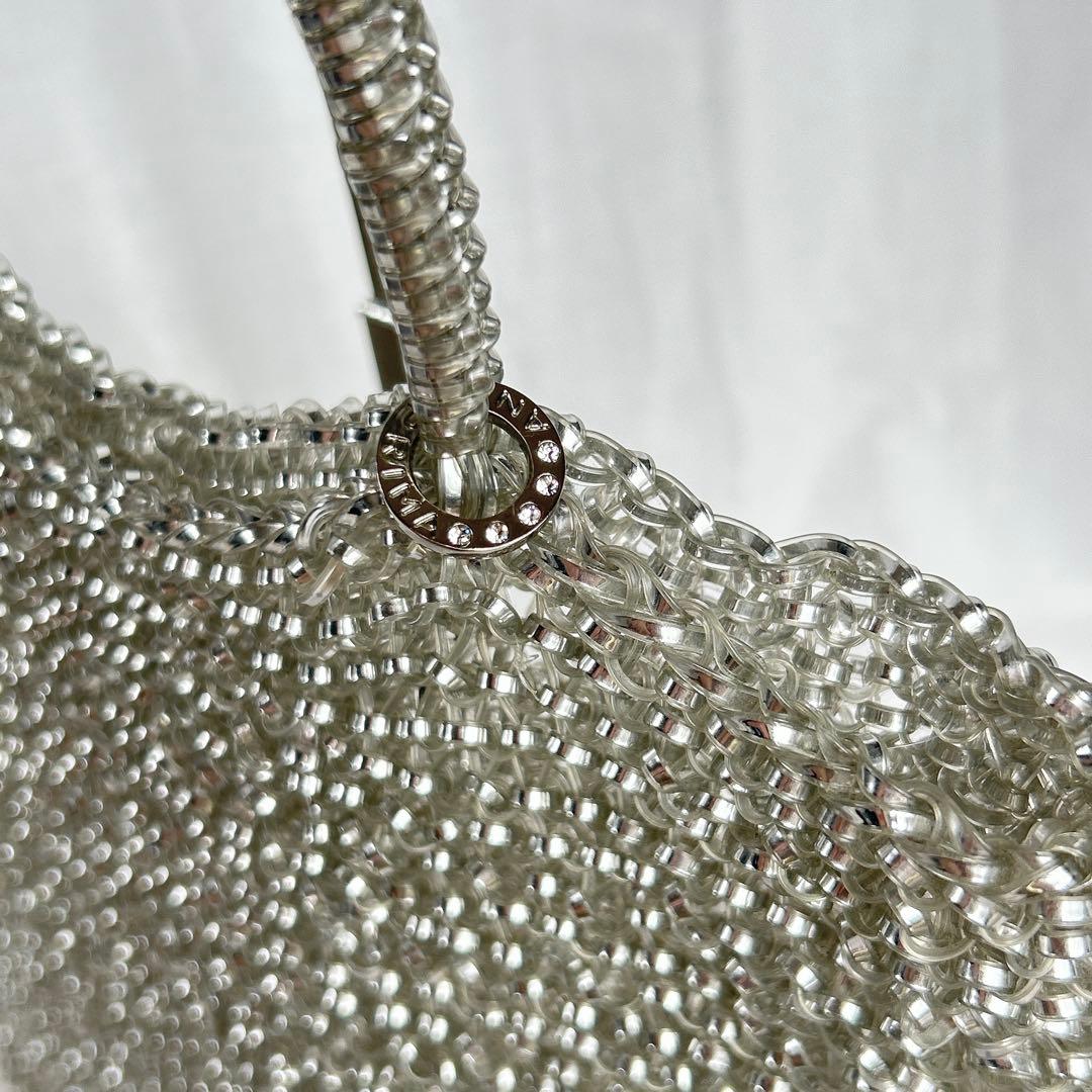 人気カラー　アンテプリマ　スタンダードスクエア　ラージ　シルバー　インナーバッグ