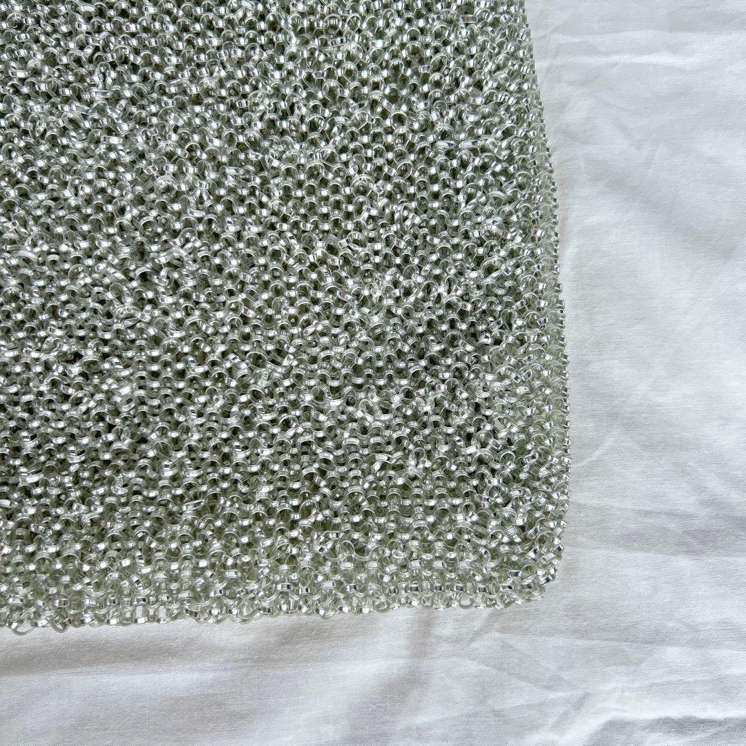 人気カラー　アンテプリマ　スタンダードスクエア　ラージ　シルバー　インナーバッグ