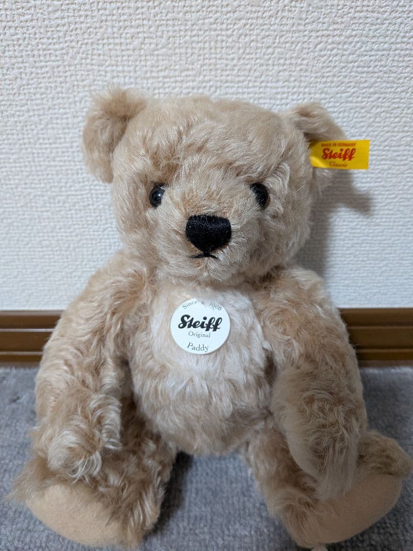 Steiff　シュタイフ　 Paddy 　パディ　ぬいぐるみ　テディベア