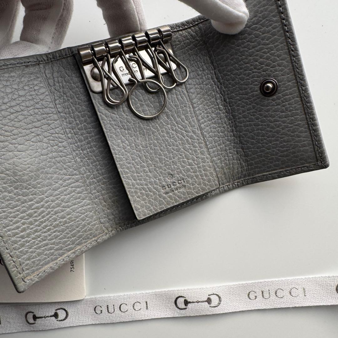 【美品】 203 GUCCI グッチ マーモント キーケース