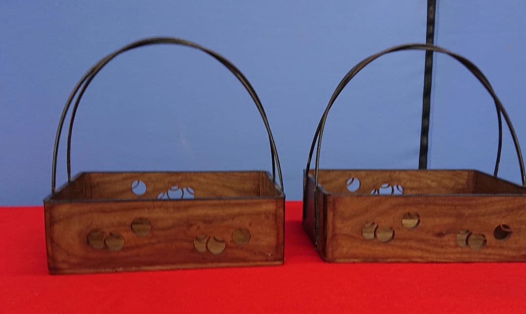 茶道具 煙草盆 一対