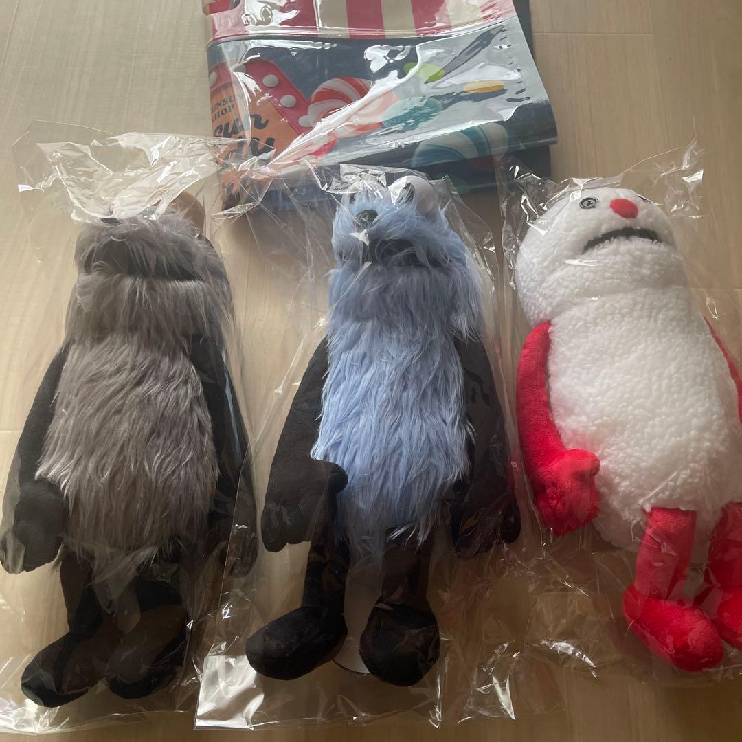 パペットスンスン　キャンディストア限定　スンスン　ノンノン　ゾンゾン3体セット