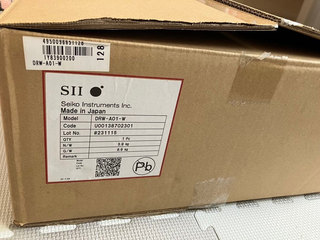 セイコーインスツル　プリンターキャッシュドロアーセット　エアレジ