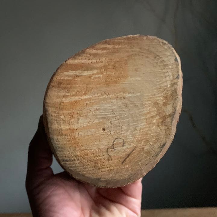 お鷹ぽっぽ 民芸 笹野一刀彫 古道具 アンティーク