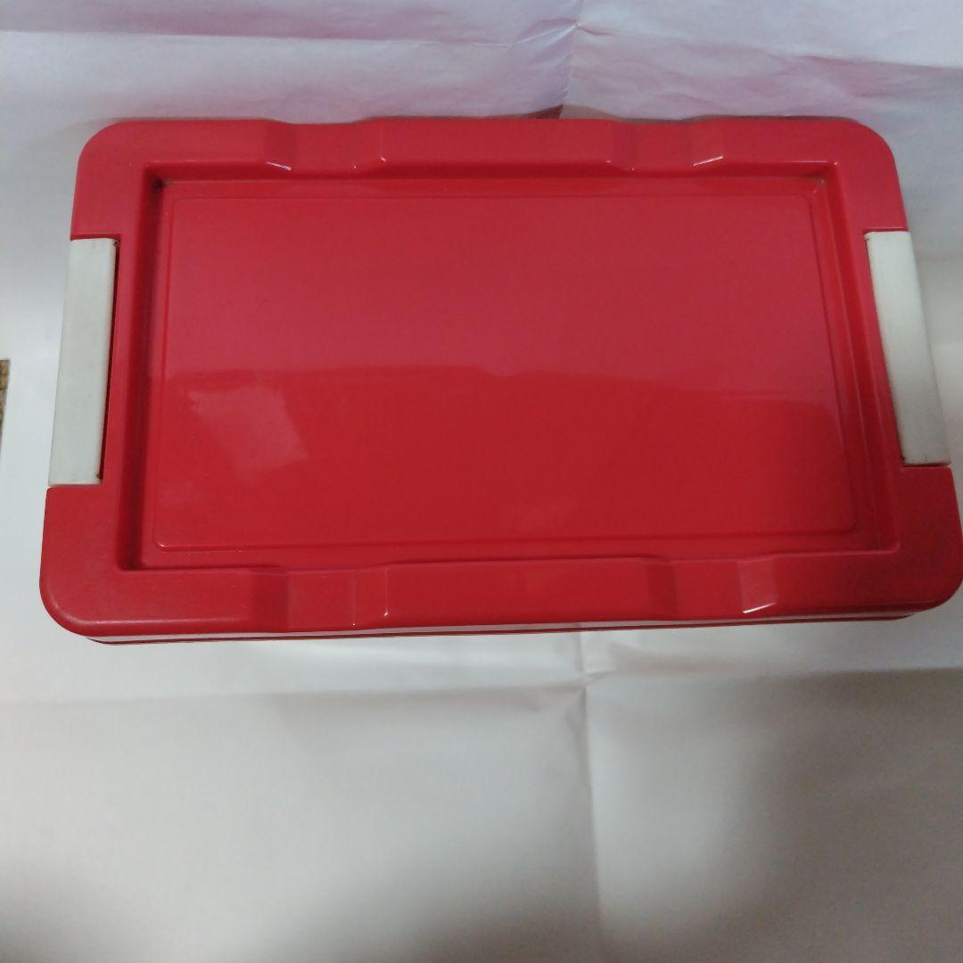 【最終値下げ】【激レア】マイメロディ　コンテナボックス　収納　赤メロ　平成レトロ